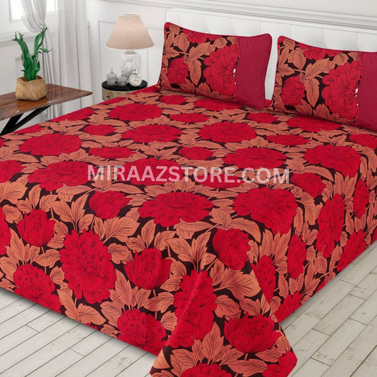 3 Pcs Bed sheet B-056