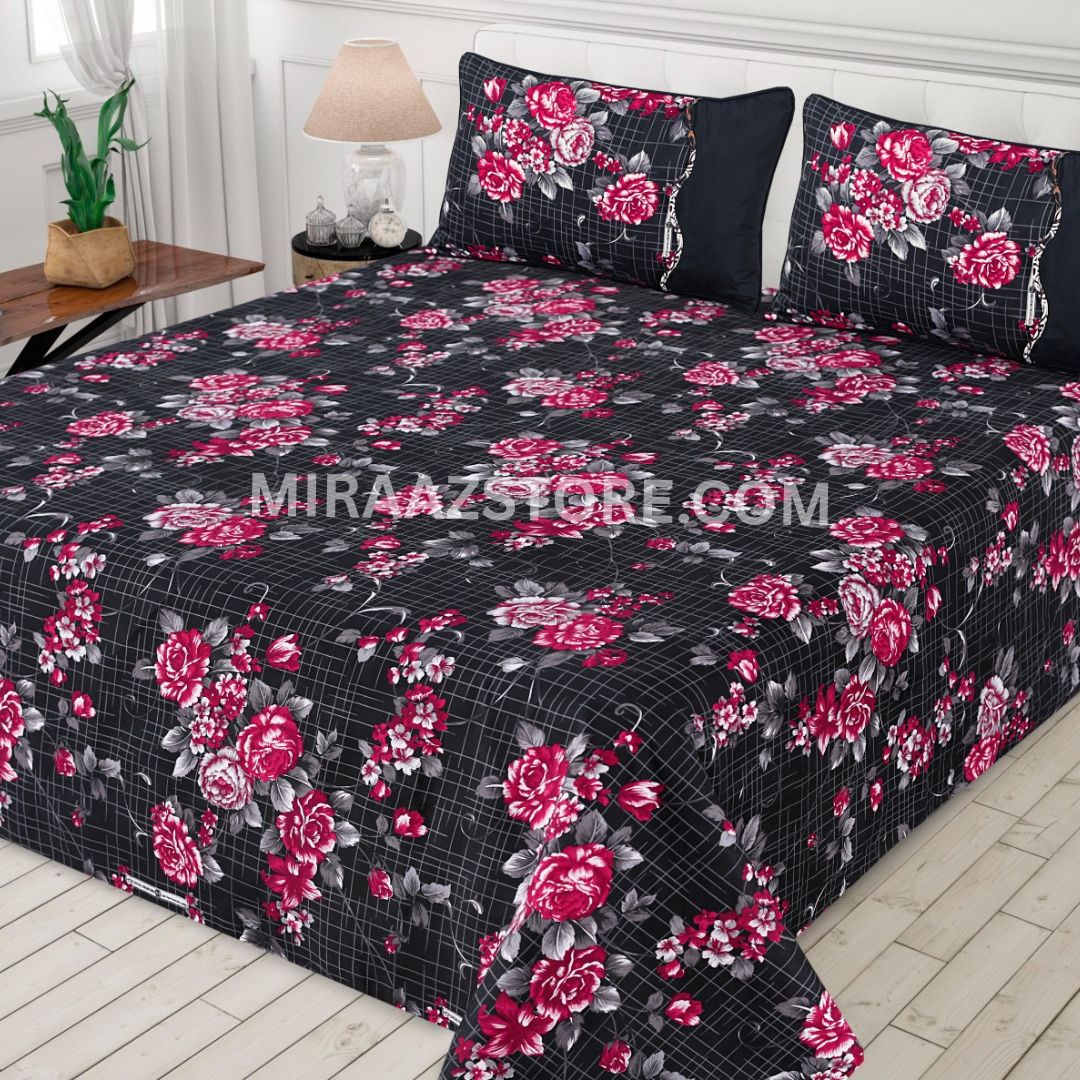 3 Pcs Bed sheet B-053