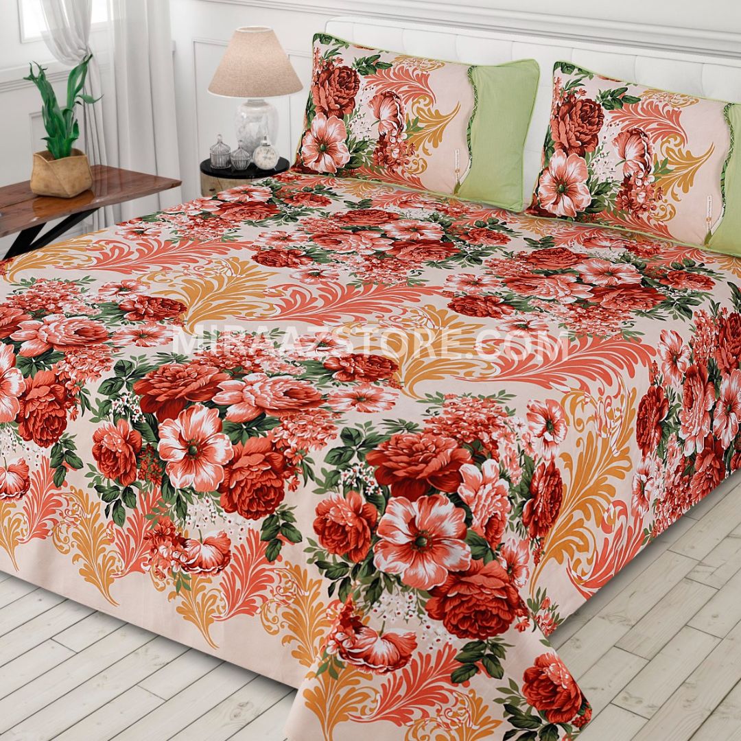 3 Pcs Bed sheet B-052