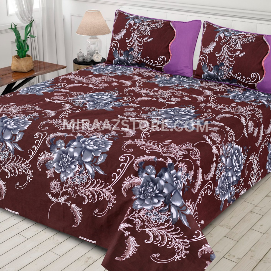3 Pcs Bed sheet B-022
