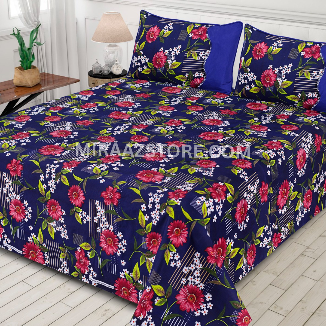 3 Pcs Bed sheet B-021