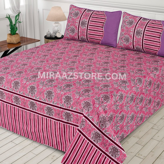 3 Pcs Bed sheet B-019