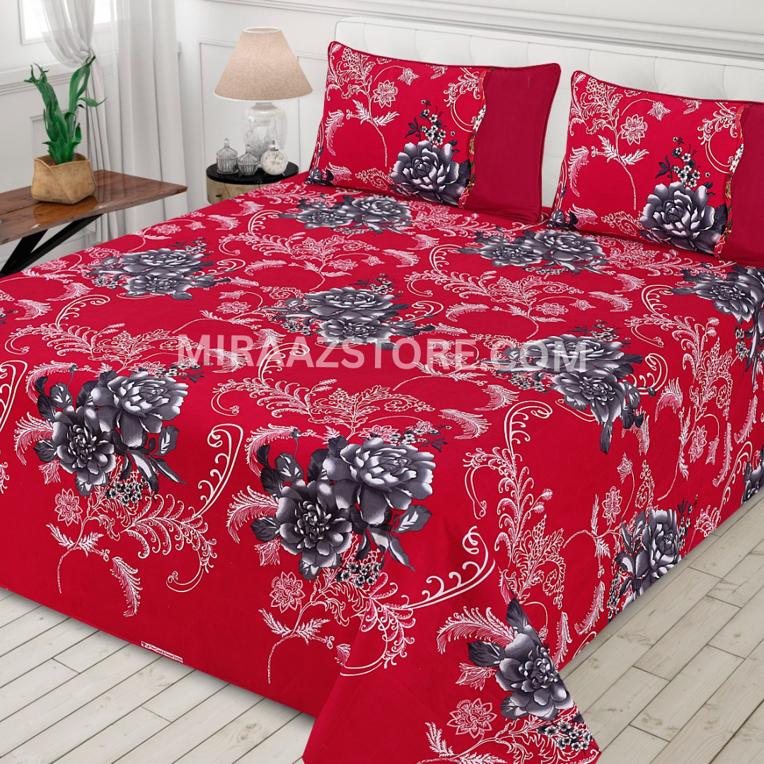 3 Pcs Bed sheet B-014