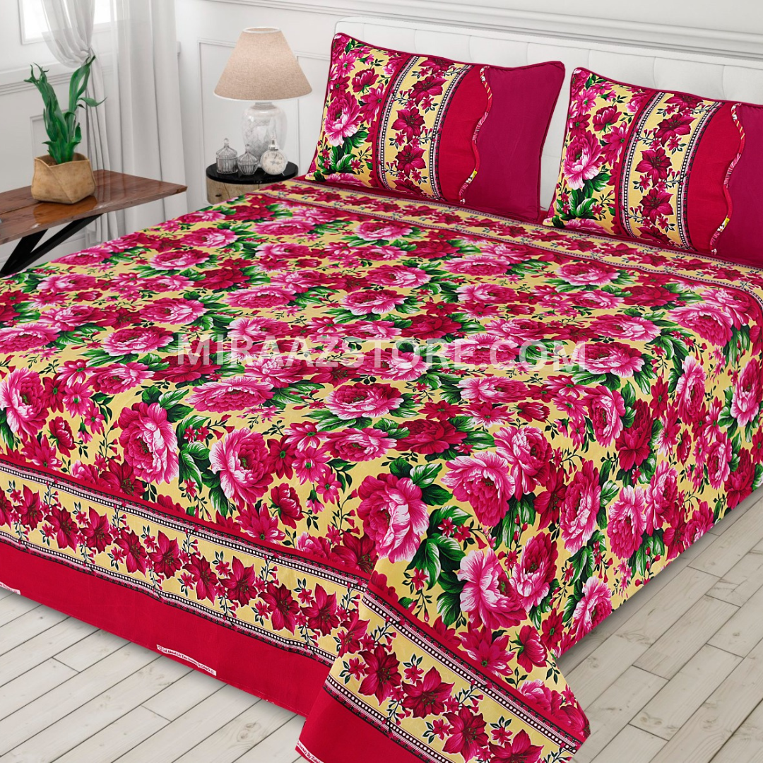 3 Pcs Bed sheet B-011