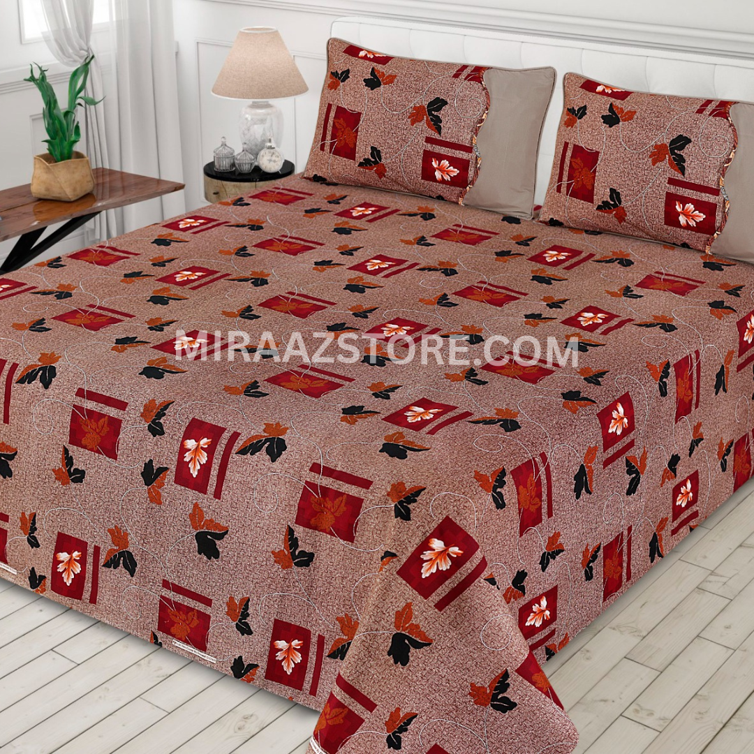 3 Pcs Bed sheet B-009