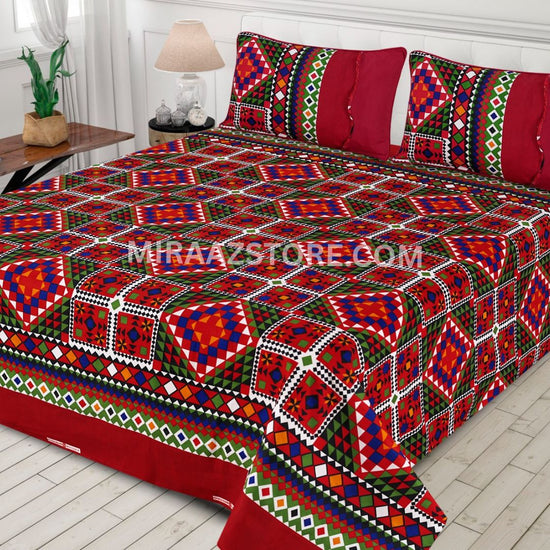 3 Pcs Bed sheet B-046