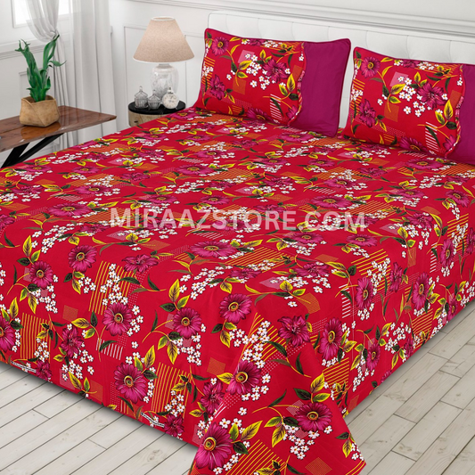 3 Pcs Bed sheet B-004