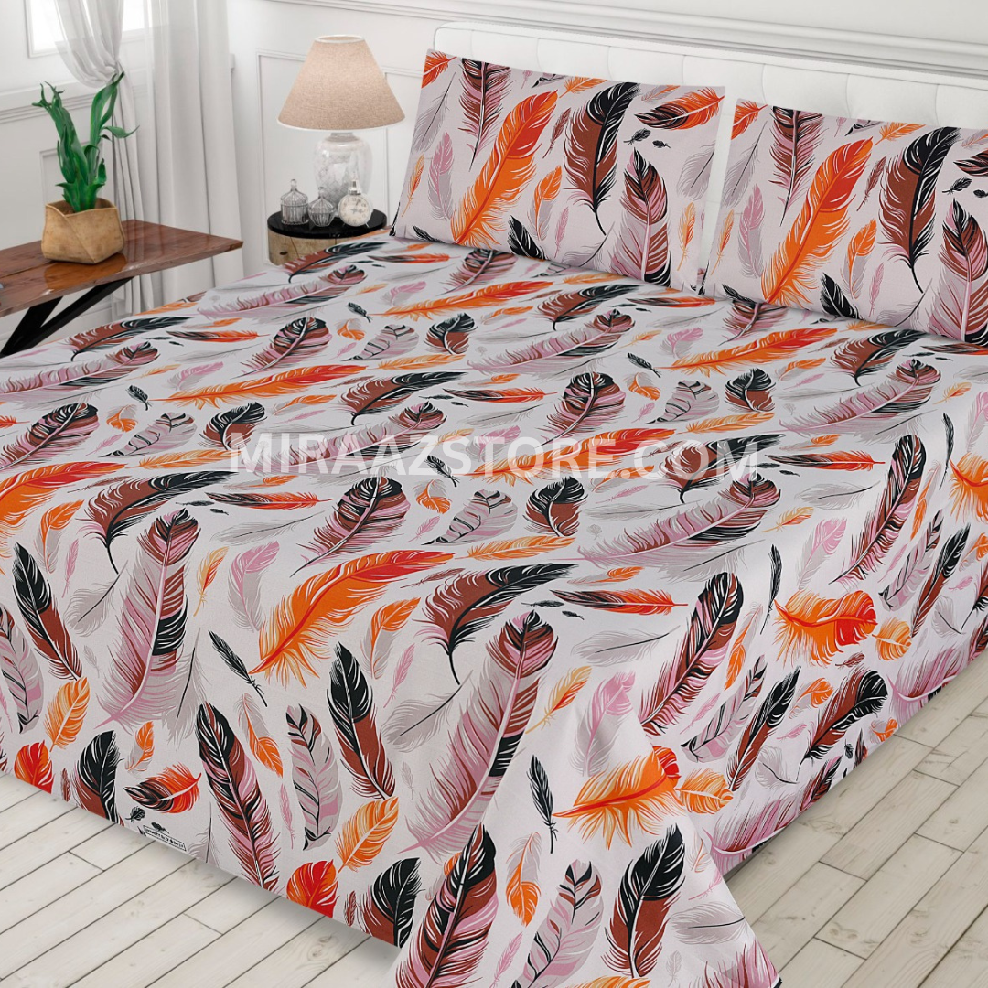 3 Pcs Bed sheet B-062