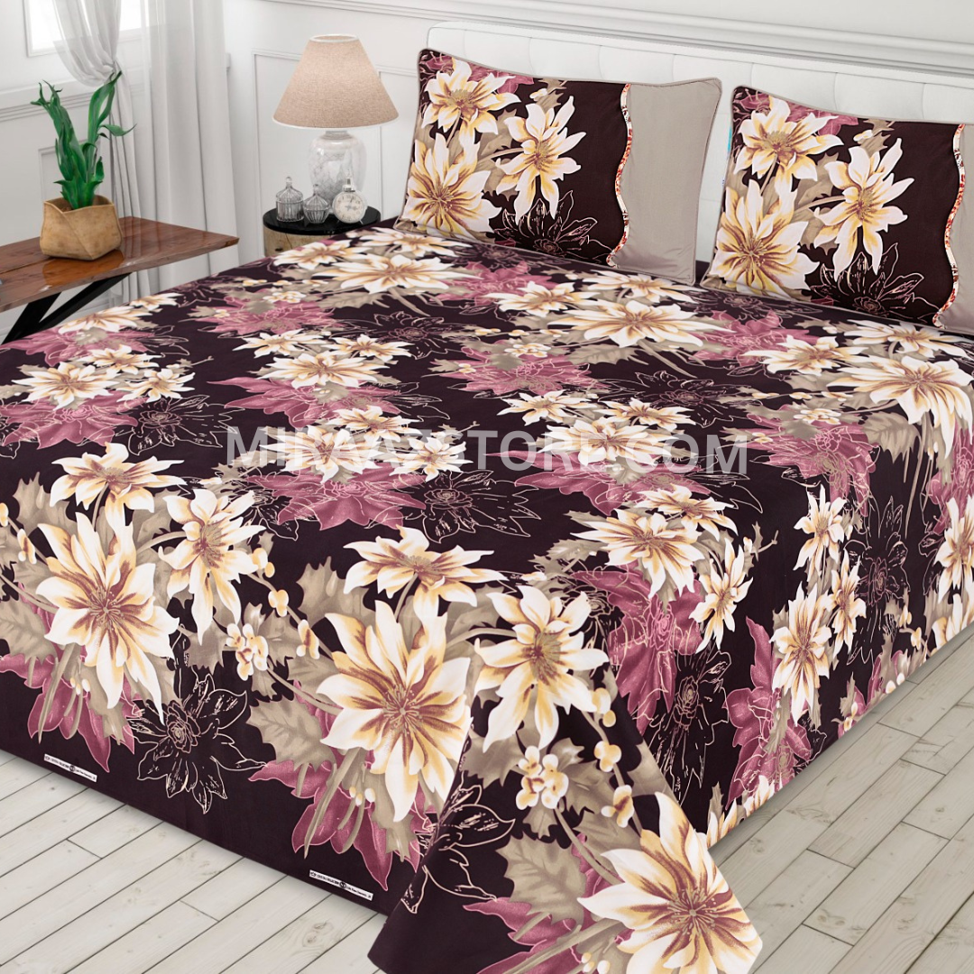 3 Pcs Bed sheet B-032