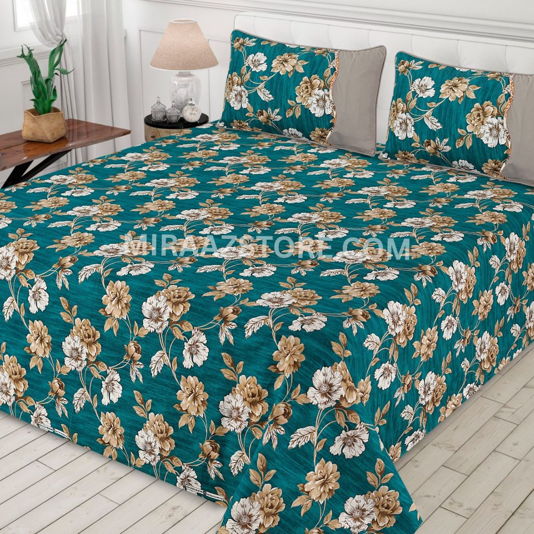 3 Pcs Bed sheet B-042
