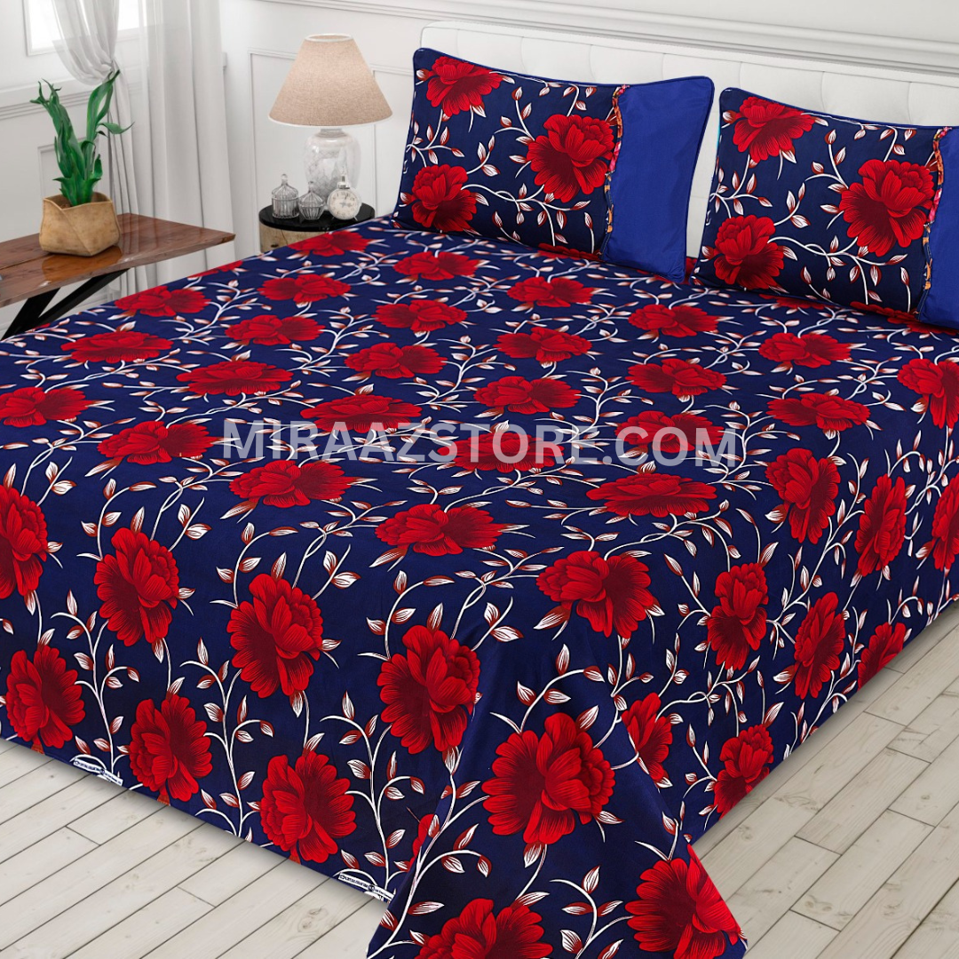 3 Pcs Bed sheet B-029