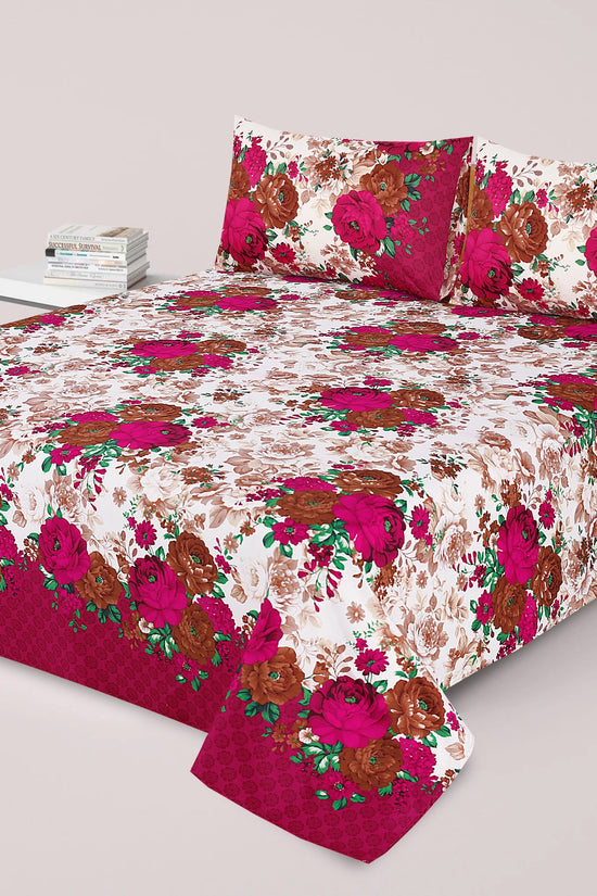 Premium Cotton Super King Bedsheet - Special Addition- MS08