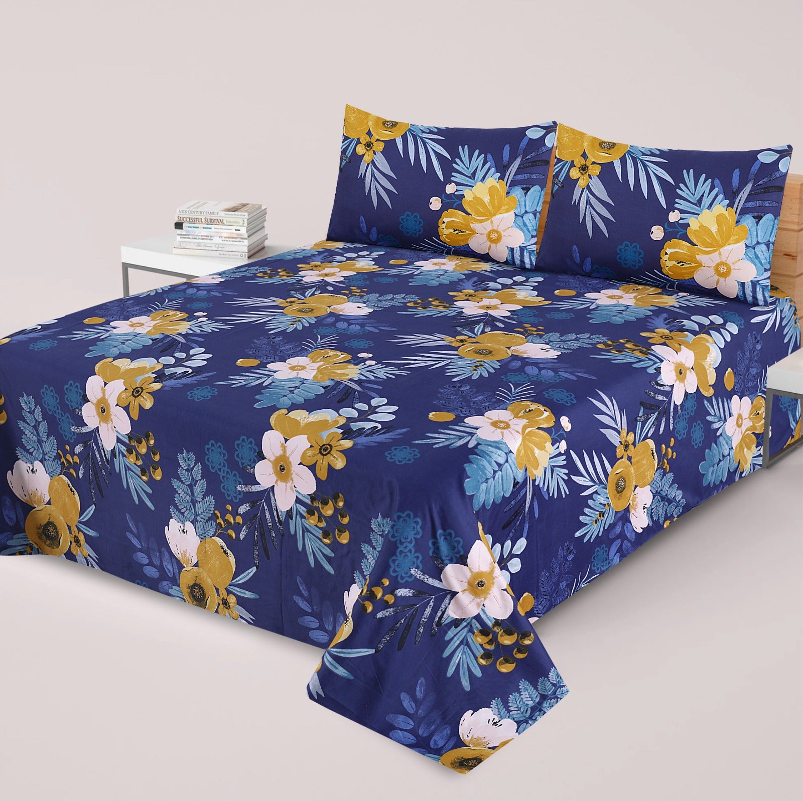 Premium Cotton Super King Bedsheet - Special Addition- MS20