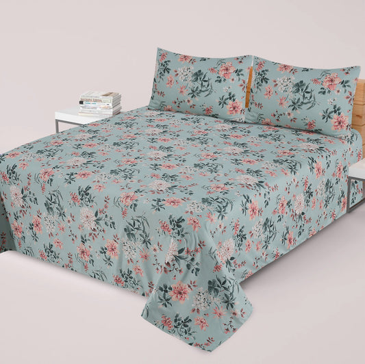 Premium Cotton Super King Bedsheet - Special Addition- MS14