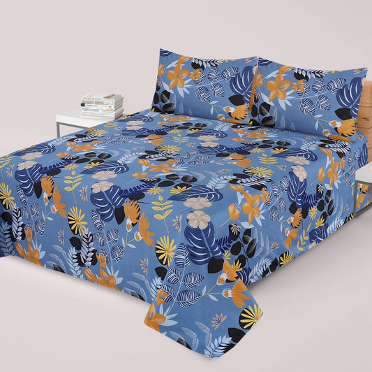 Premium Cotton Super King Bedsheet - Special Addition- MS19