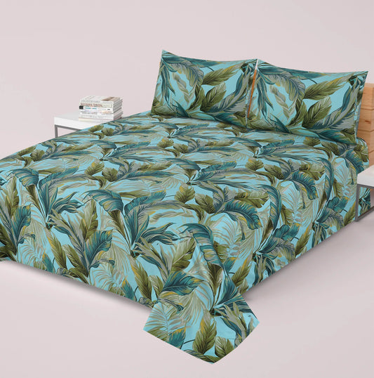 Premium Cotton Super King Bedsheet - Special Addition- MS04