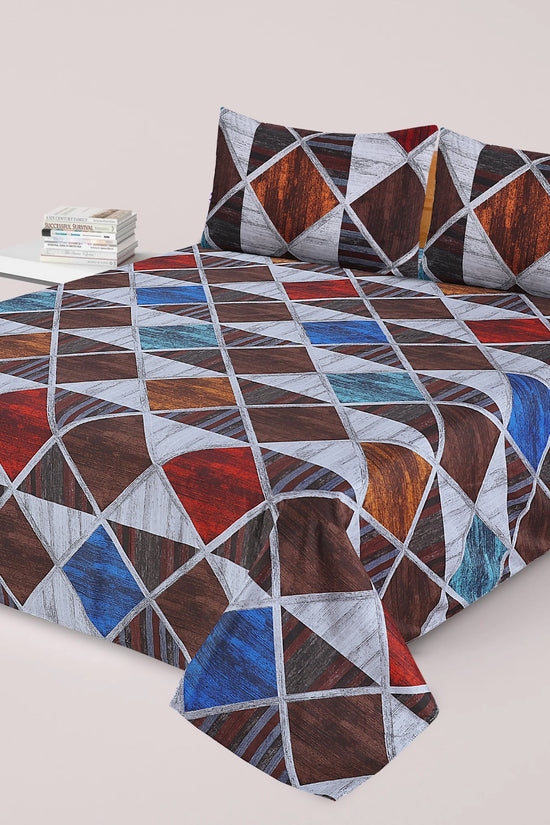 Premium Cotton Super King Bedsheet - Special Addition- MS21