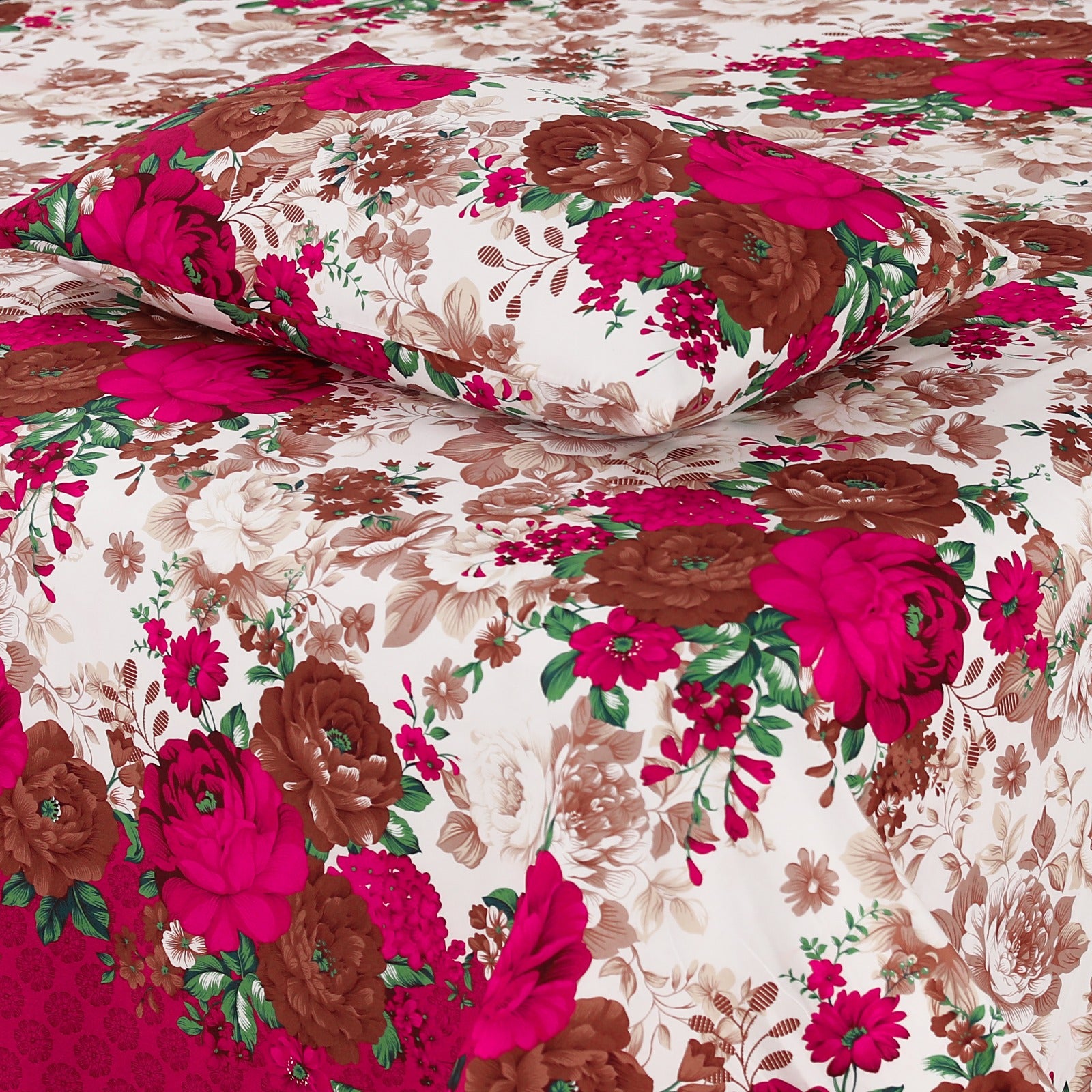 Premium Cotton Super King Bedsheet - Special Addition- MS08