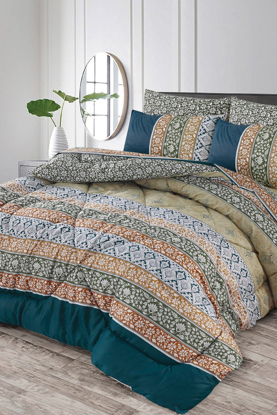 6 pc Winter Razai Set (Heavy Filling) RZ43