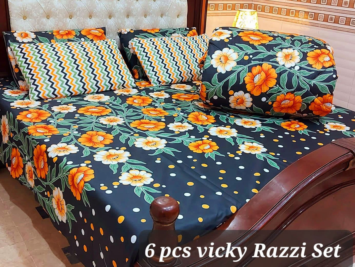 6 pc Winter Razai Set (Heavy Filling) RZ-64