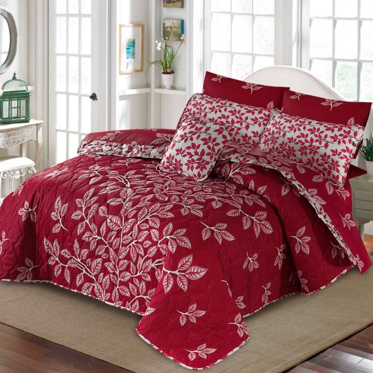 7 Pcs Comforter Set King Size Design KCC 134