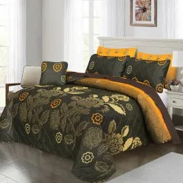 7 Pcs Comforter Set King Size Design KCC 135