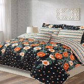 7 Pcs Comforter Set King Size Design KCC 129