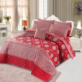 7 Pcs Comforter Set King Size Design KCC 105