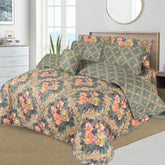 7 Pcs Comforter Set King Size Design KCC 42