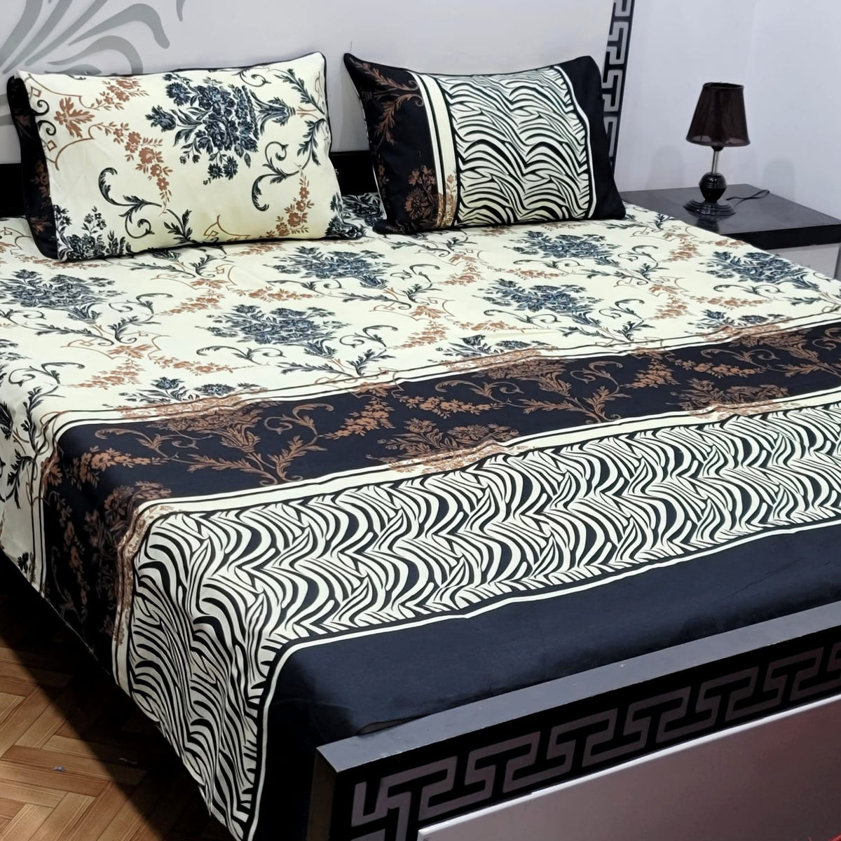 3 Pcs Bed sheet B-77