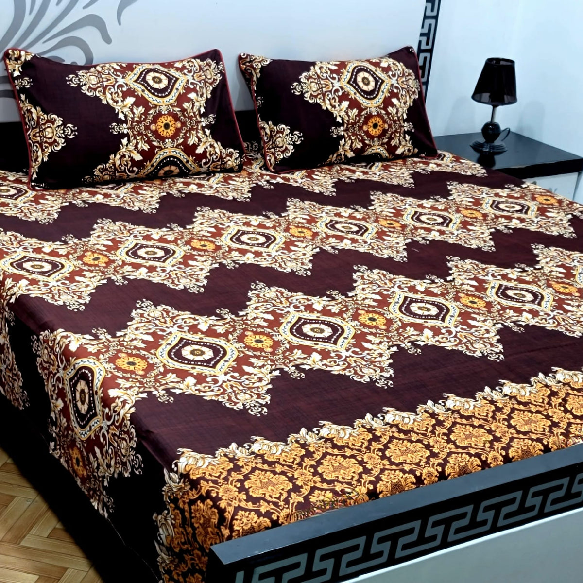 h3 Pcs Bed sheet B-72