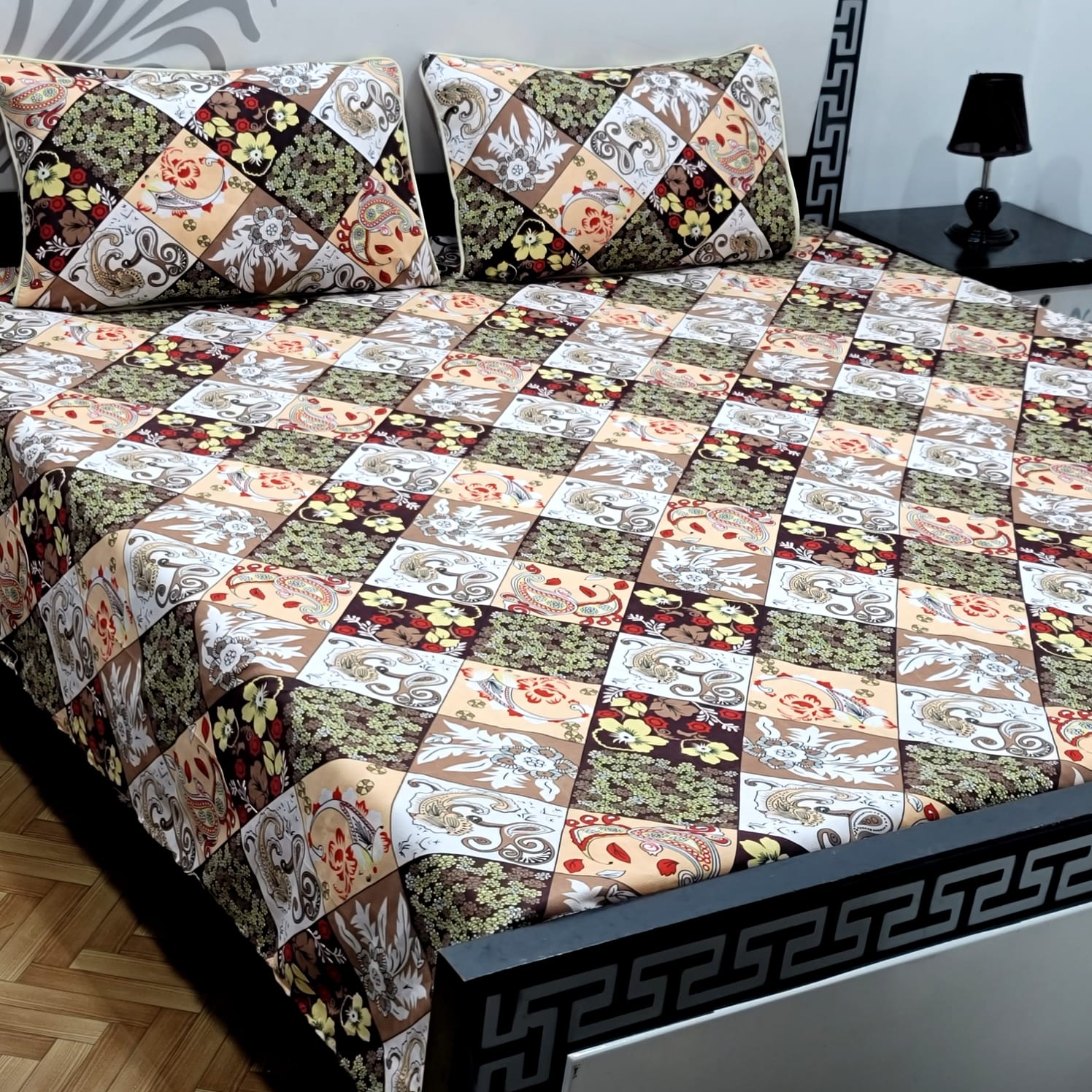 3 Pcs Bed sheet B-63