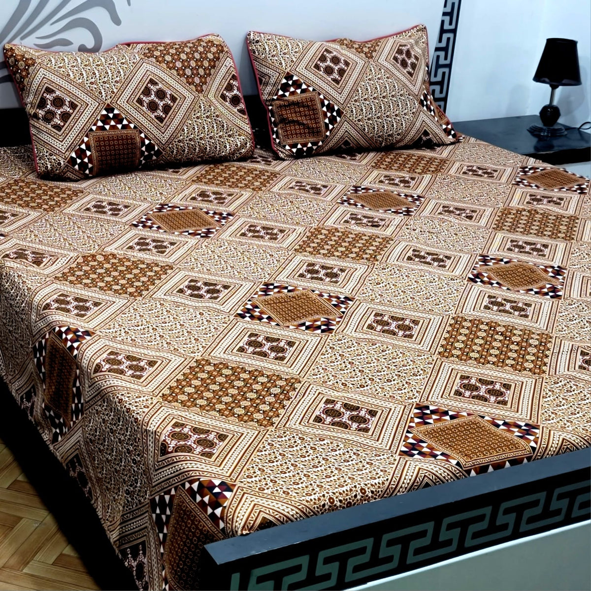 3 Pcs Bed sheet B-51