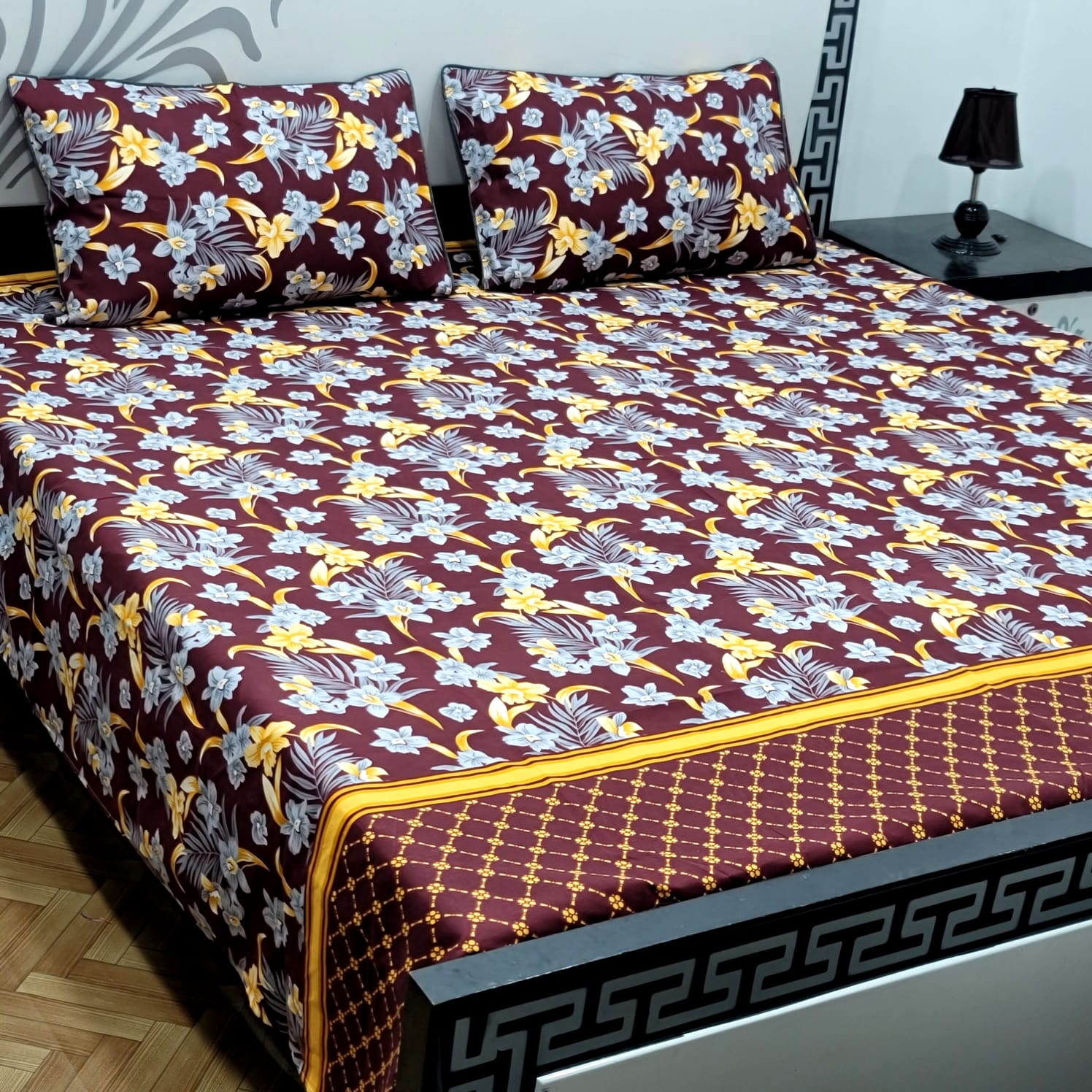 3 Pcs Bed sheet B-026