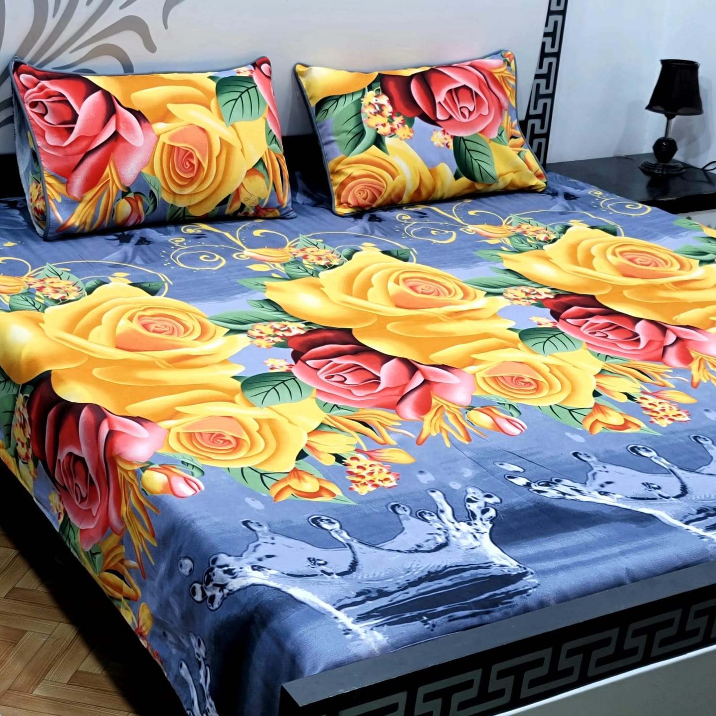 3 Pcs Bed sheet B-012