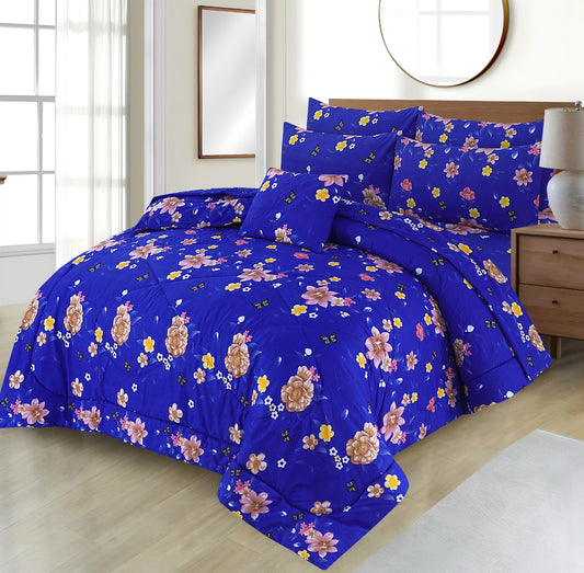 Premium 7 Pcs Comforter Set - CS77