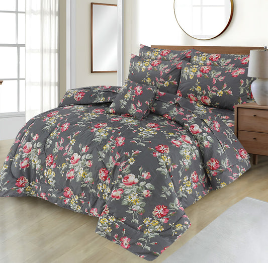 Premium 7 Pcs Comforter Set - CS78