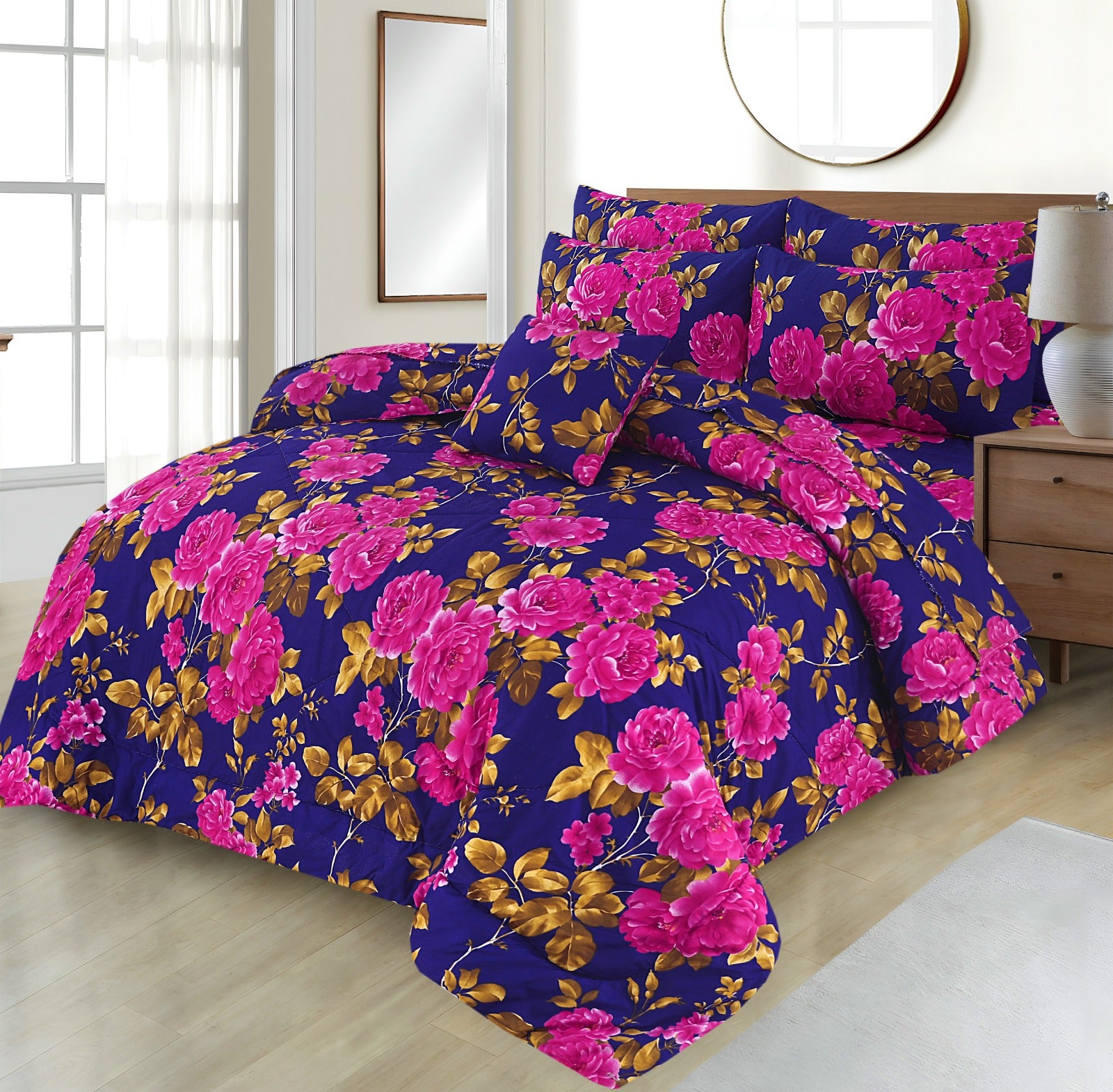 Premium 7 Pcs Comforter Set - CS79