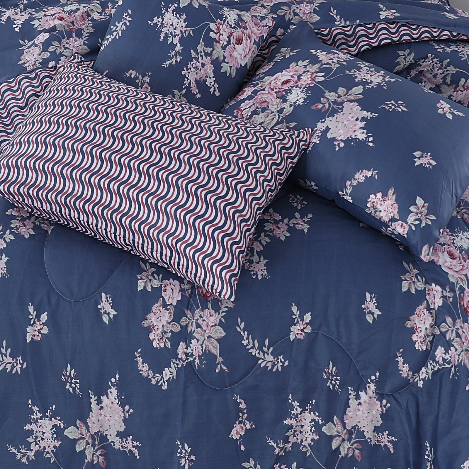 Premium 7 Pcs Comforter Set - CS81