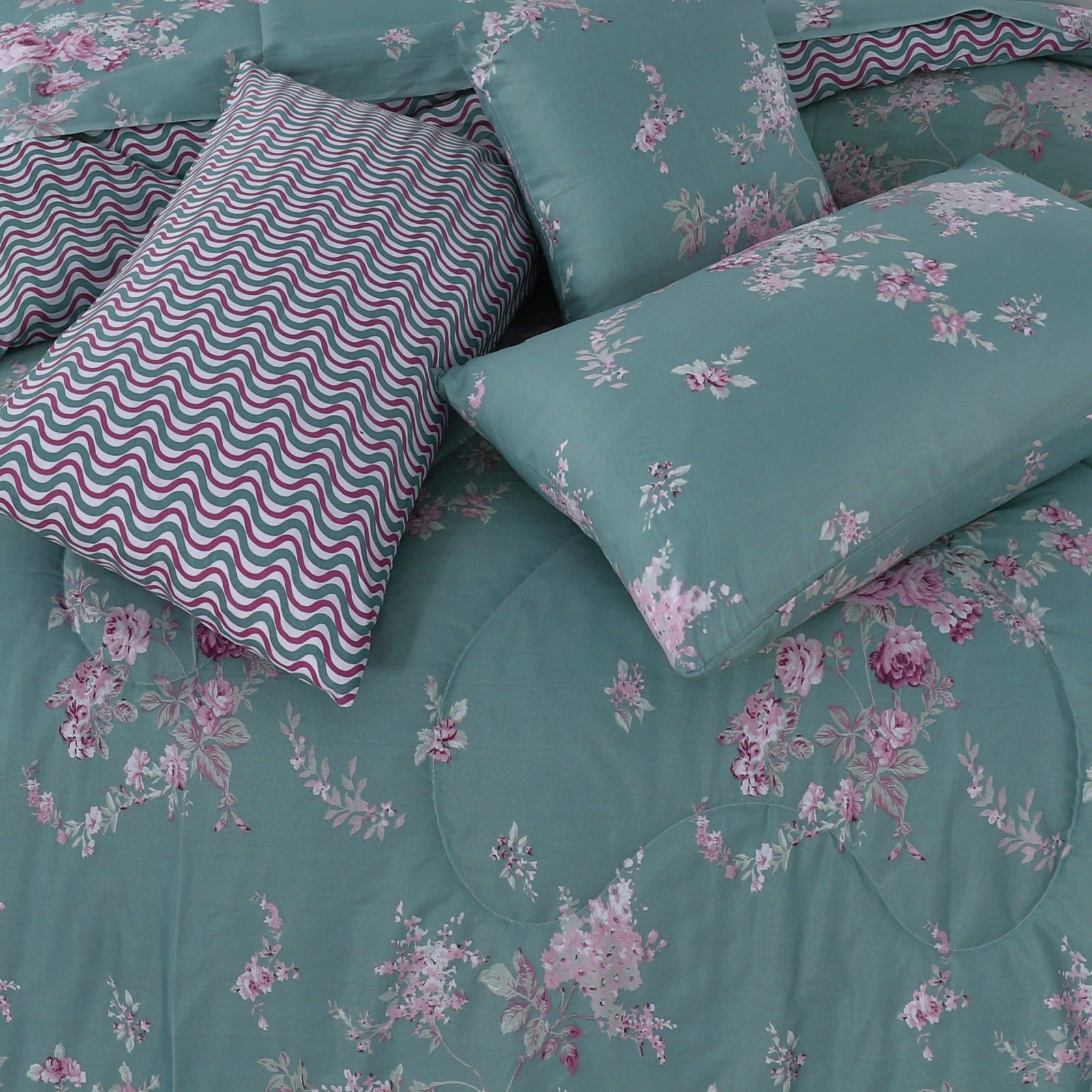 Premium 7 Pcs Comforter Set - CS82