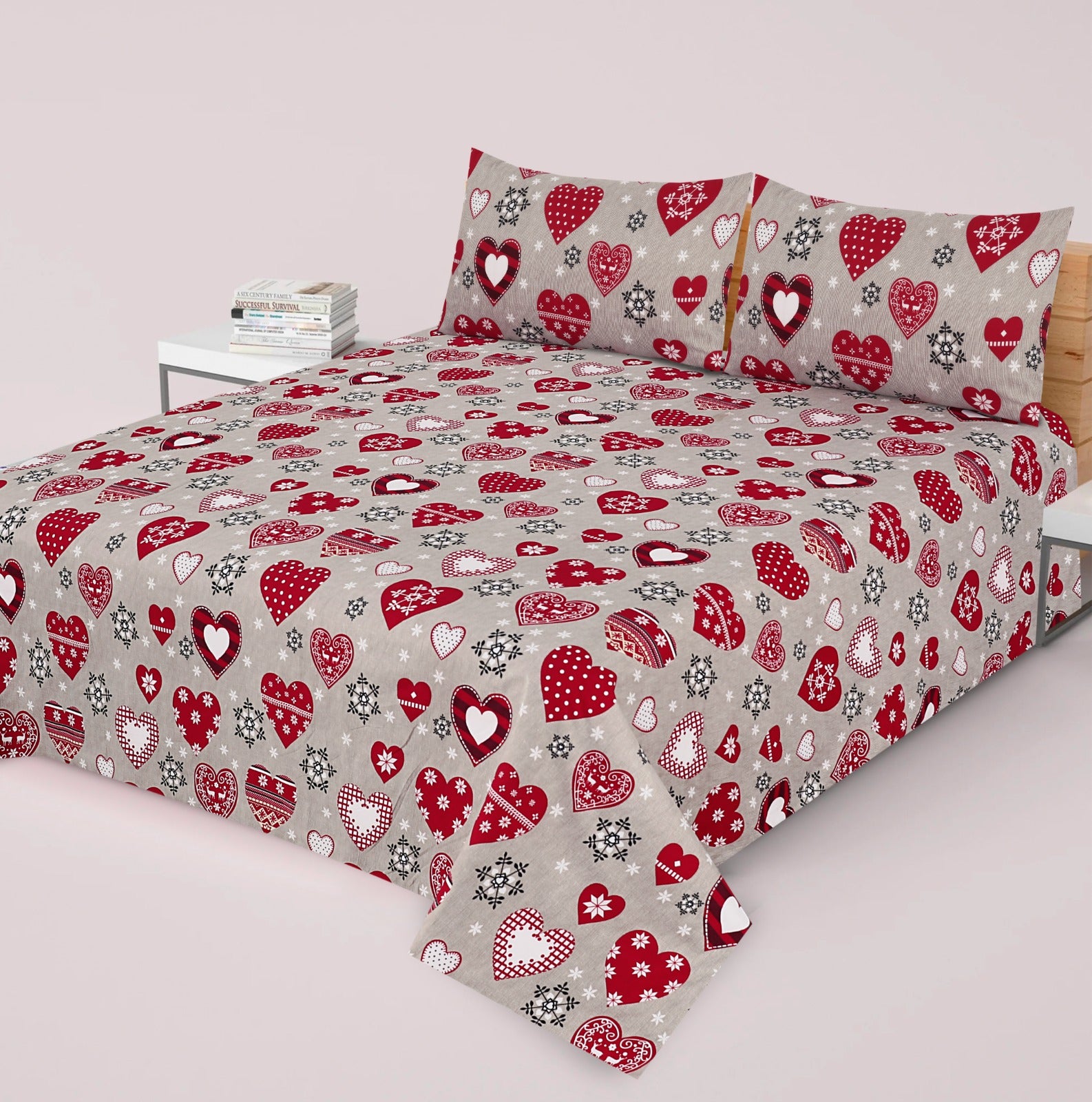 3PC Cotton Bedsheet BS-67