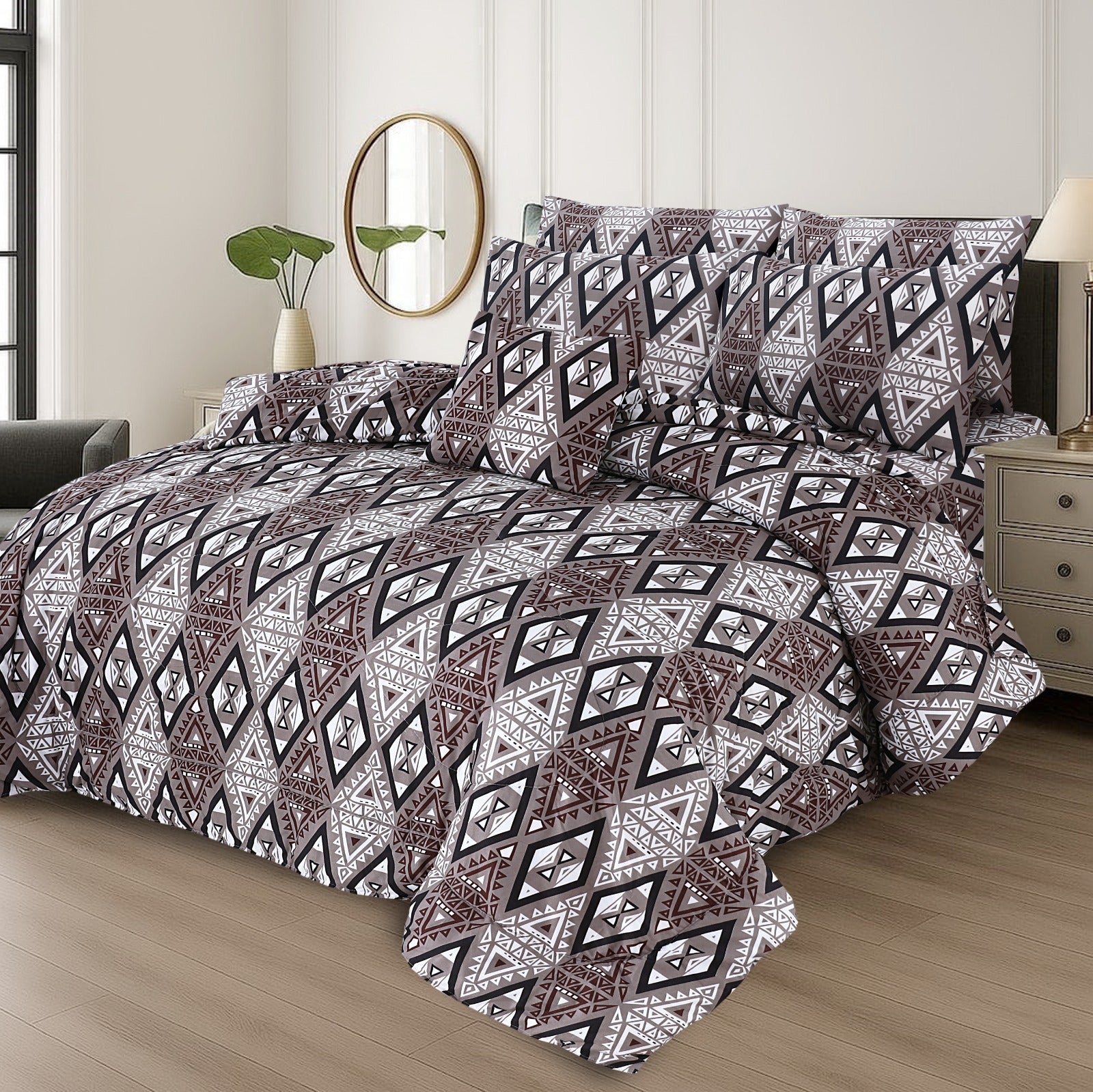 Premium 7 Pcs Comforter Set - CS57