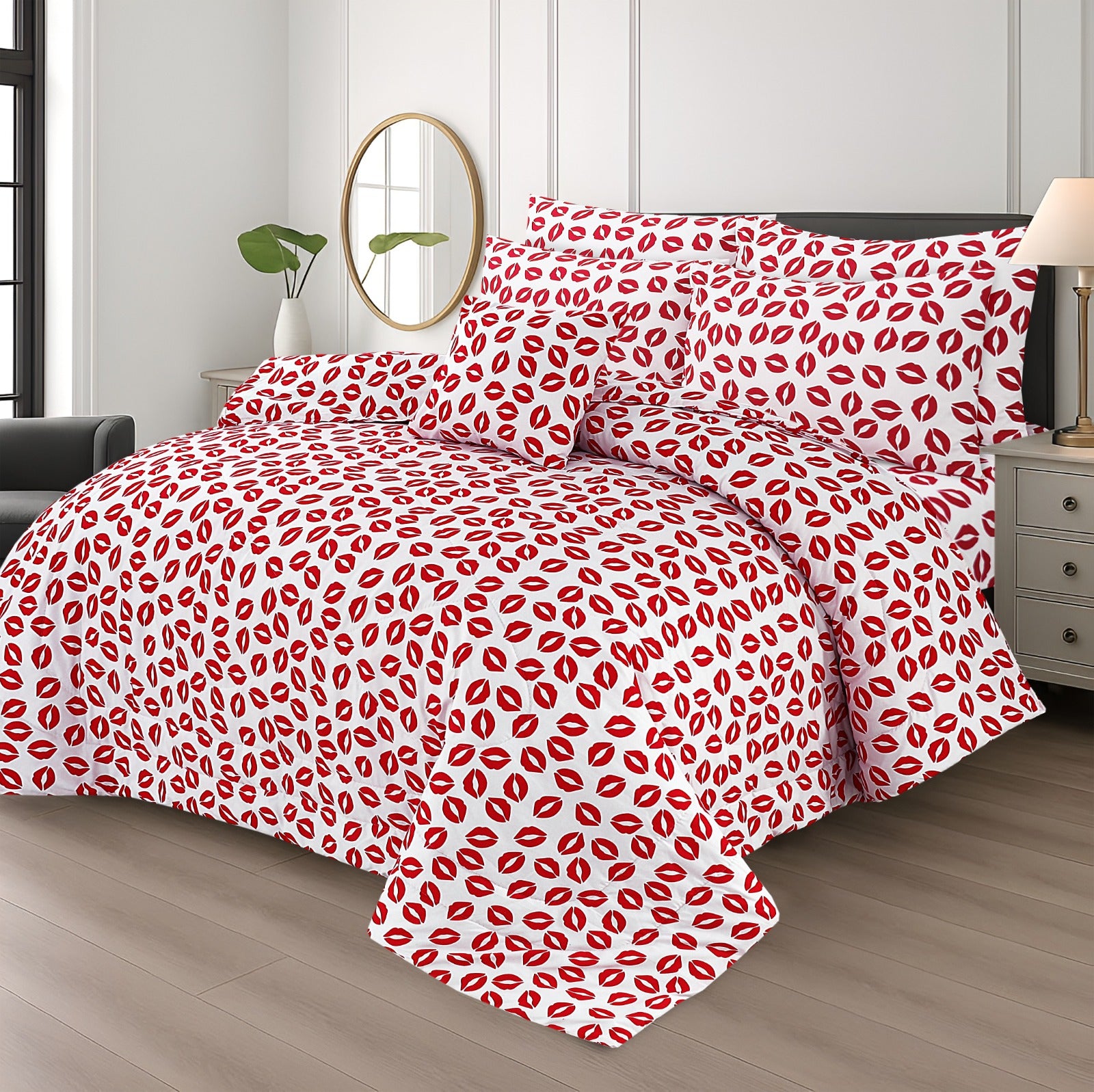 Premium 7 Pcs Comforter Set - CS58