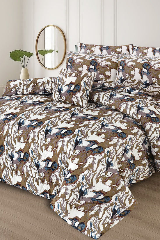 Premium 7 Pcs Comforter Set - CS55