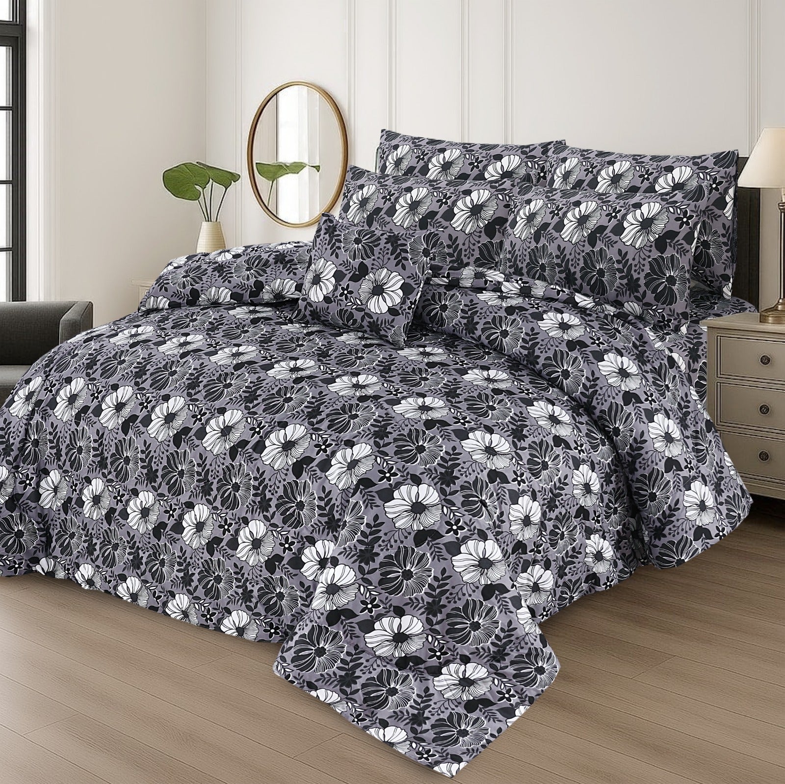 Premium 7 Pcs Comforter Set - CS62