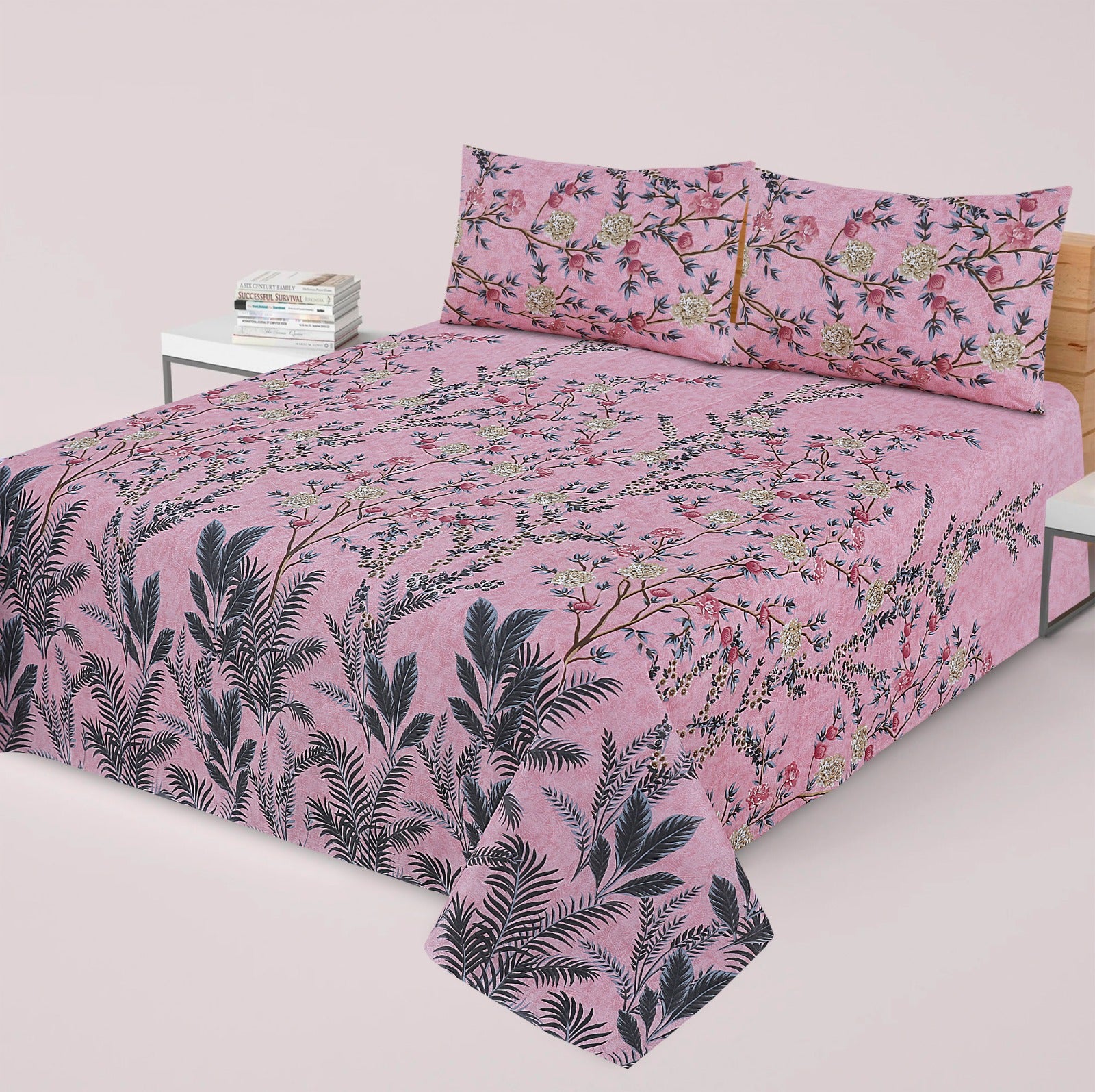 3PC Cotton Bedsheet BD-67