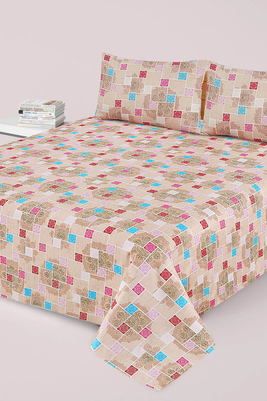 3PC Cotton Bedsheet BD-70