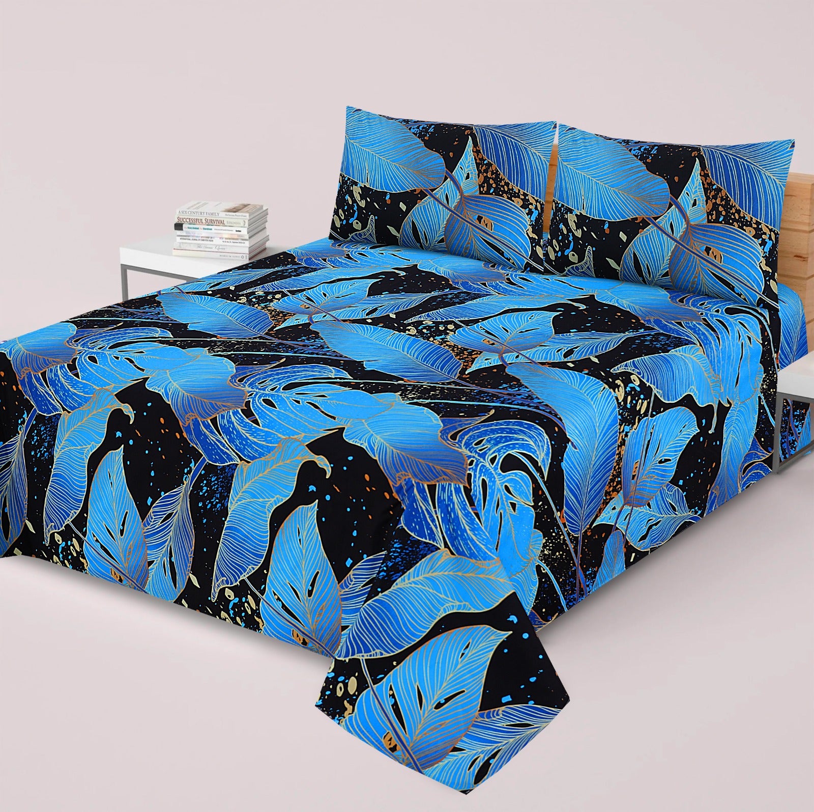 3PC Cotton Bedsheet BD-77