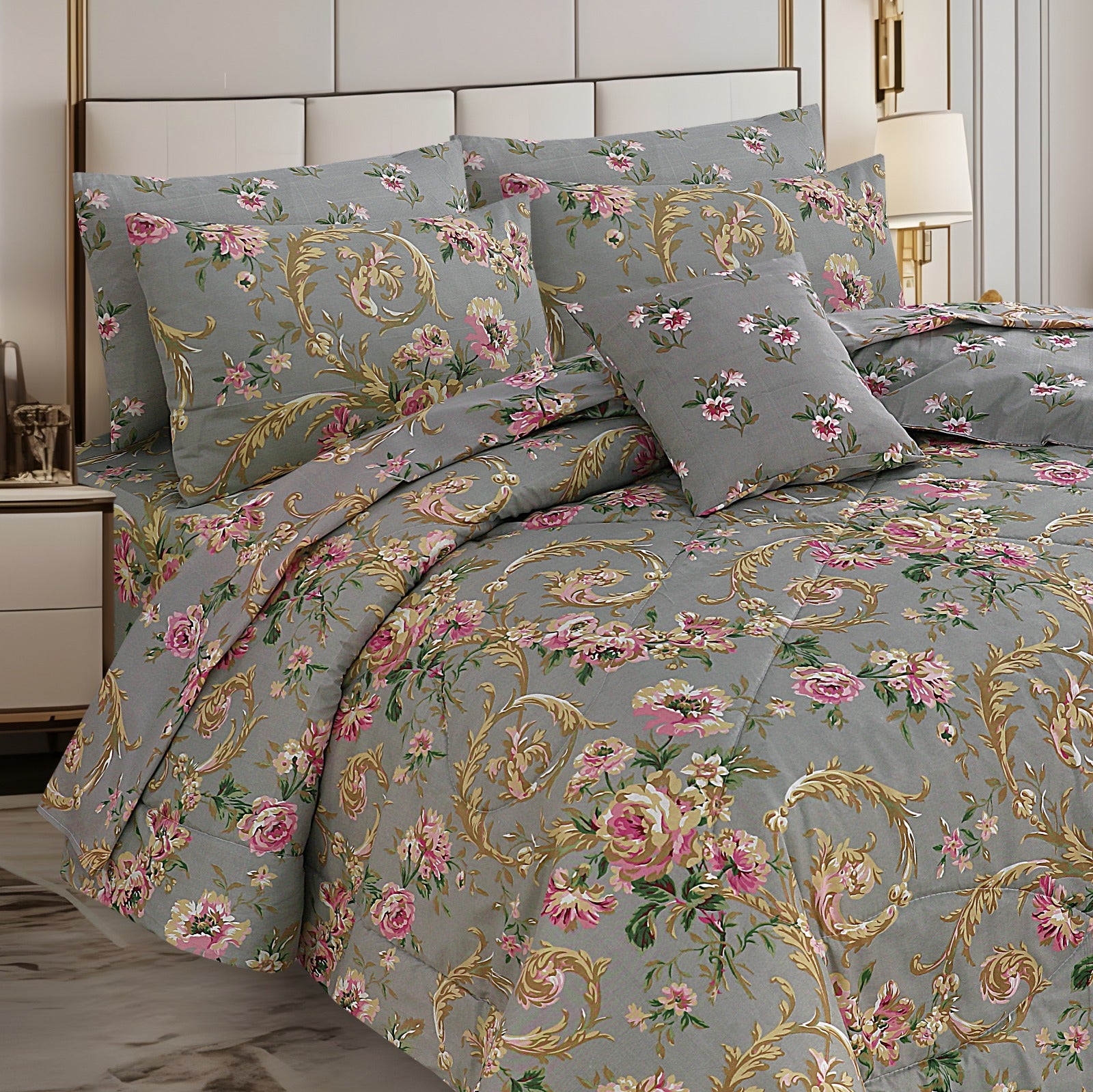 Premium 7 Pcs Comforter Set - CS85