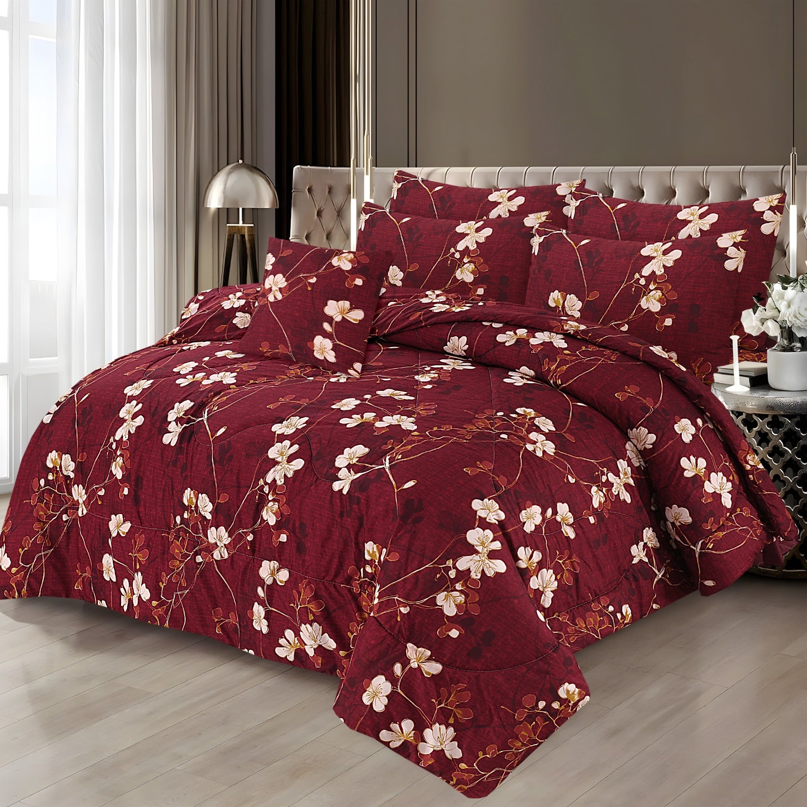 Premium 7 Pcs Comforter Set - CS99